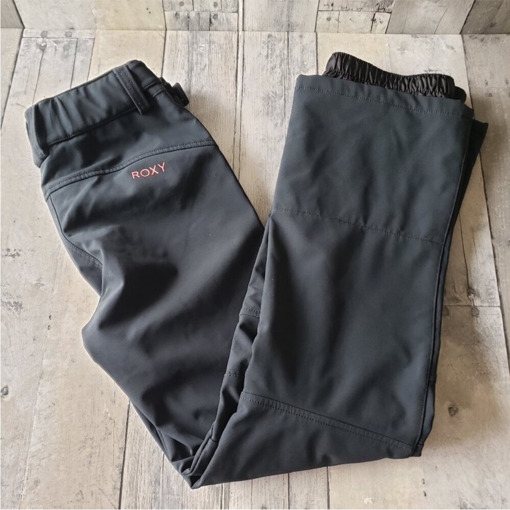 Roxy ski pants Girls size 16 (xxl) black like new